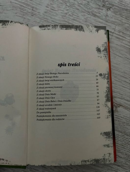 Księga życzeń i podziękowań