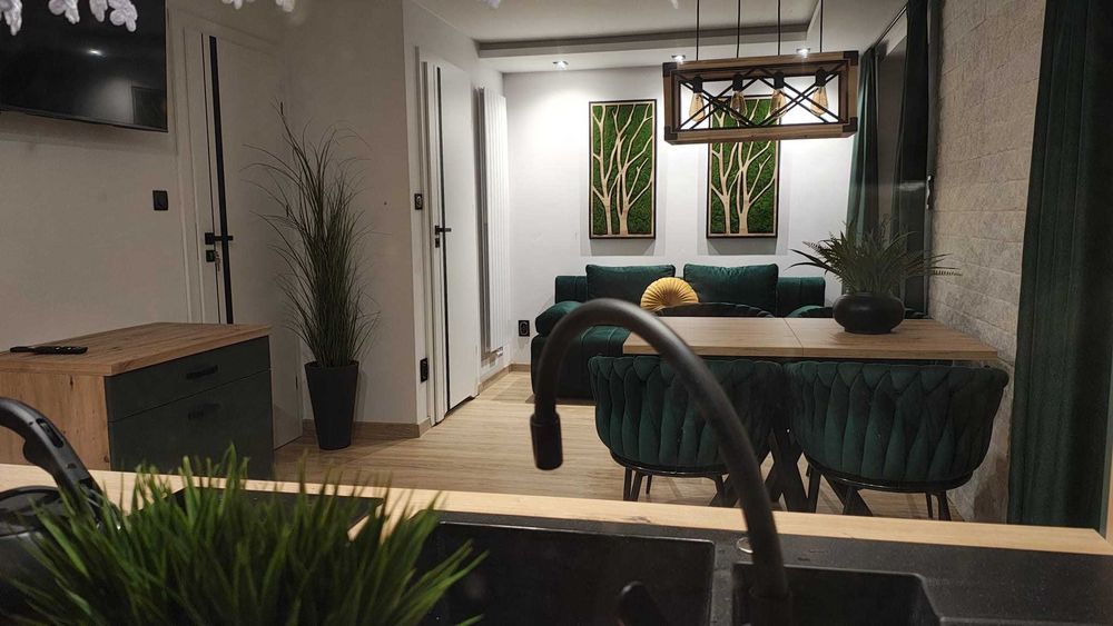 Nowy dwupoziomowy Apartament 250m od Jeziora Solińskiego..Widok