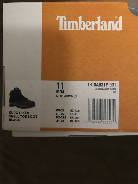 Ботинки Timberland Euro Hiker