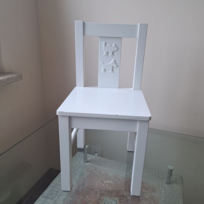 Krzesełko drewniane Kritter IKEA