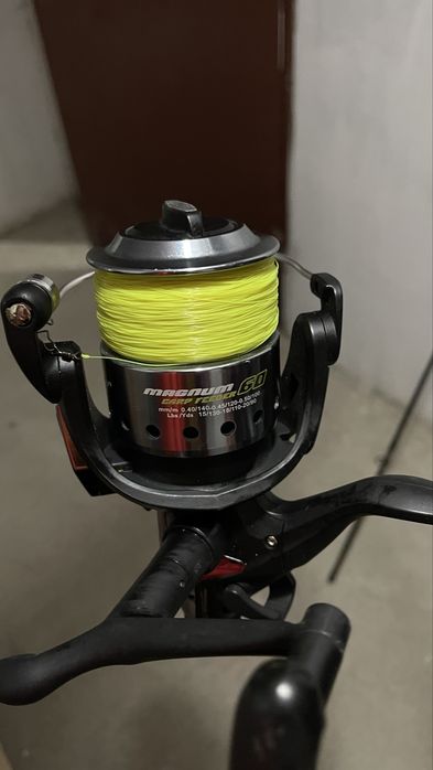 Карповий комплект, вудлище Brain carp 4.2 m