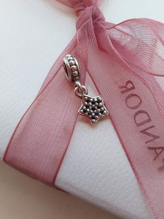 Pendente estrela pavé, Pandora