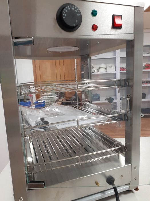 Vitrine Expositora Aquecida com Vidro Curvo *NOVO*