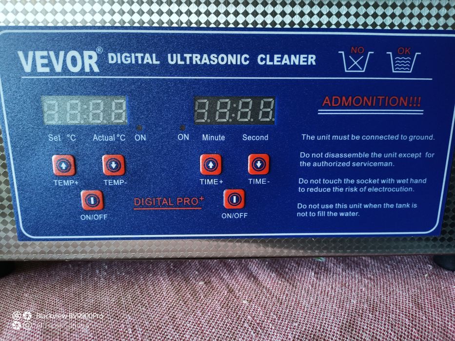 Máquina ultra sónica nova nunca usada de 10 litros
