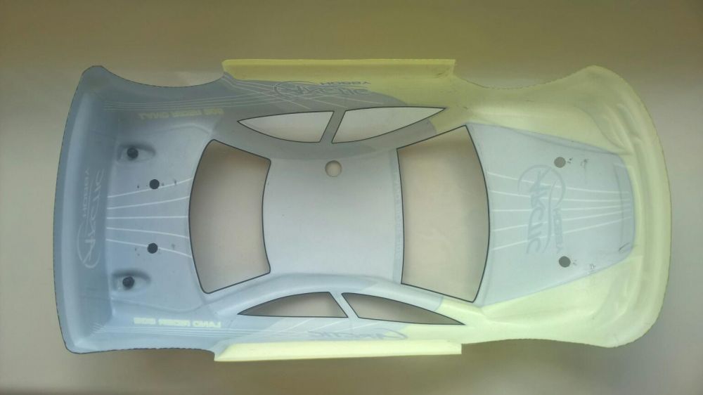 Nadwozie karoseria auto model RC w skali 1:16