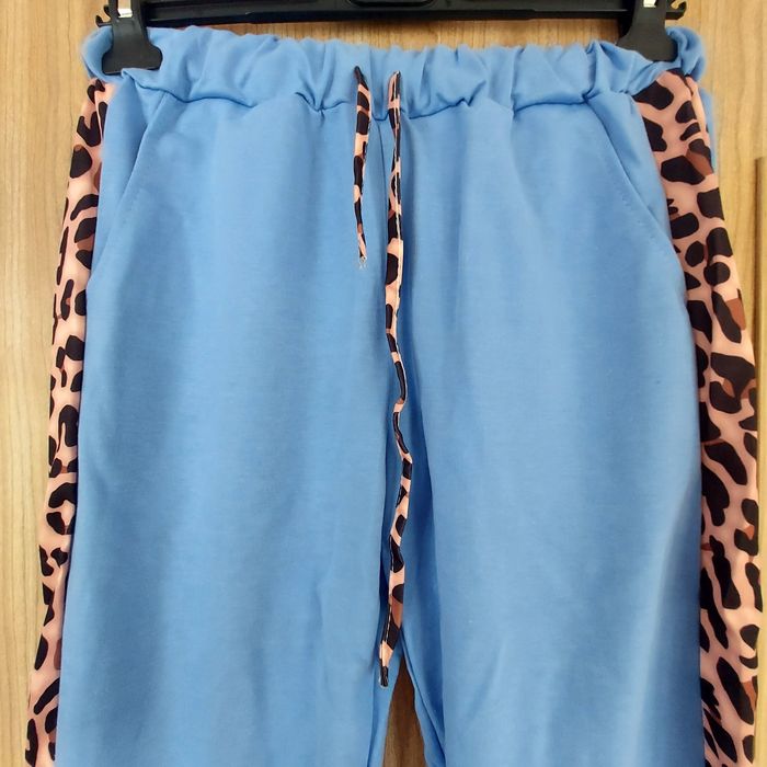 Dres damski nowy M/L niebieski i czarny