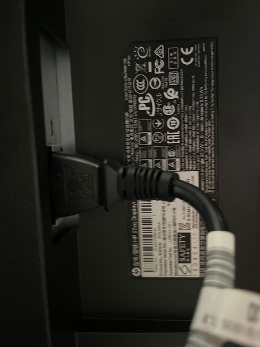 Monitor HP 27” 144Hz