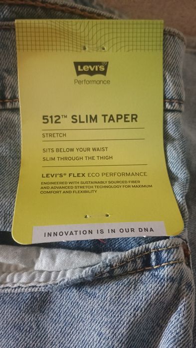 Джинси Levi's 512 Slim Taper