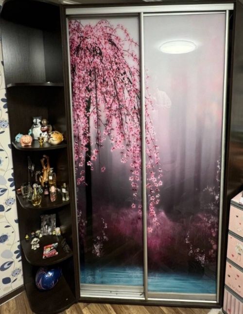 Кутова шафа-купе