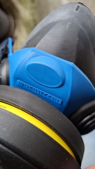 Máscara profissional de gás