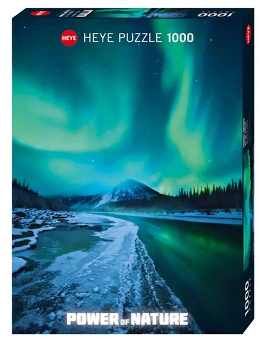 Puzzle 1000 Elementów. Zorza Polarna. Heye