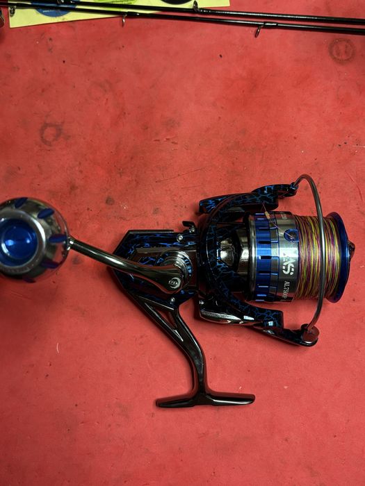 Canas e carretos pesca