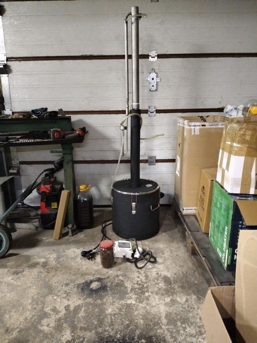 Destylator elektryczny CM chlodnica refluks papuga