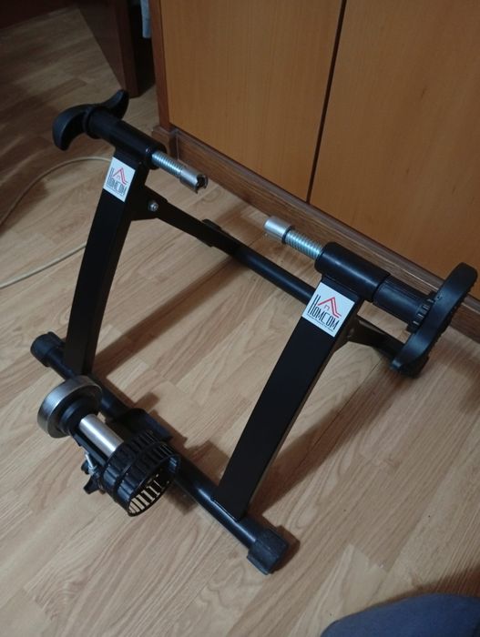 Rolo de Treino para Bicicleta Homcom – Treino Indoor Magnético