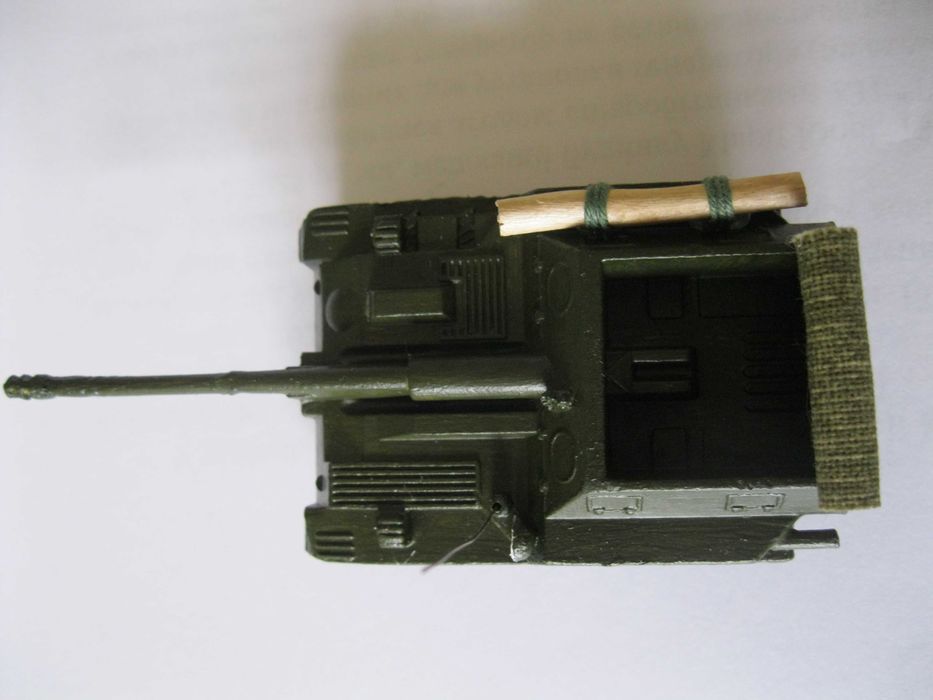 Самоходная установка АСУ-57 военная техника