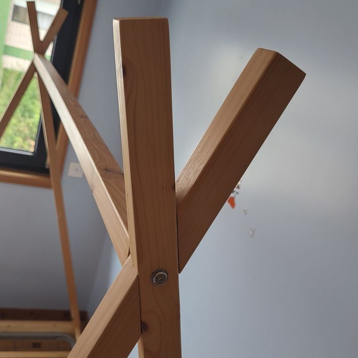 Cama criança  Montessori 90x2000 com estrado e colchão