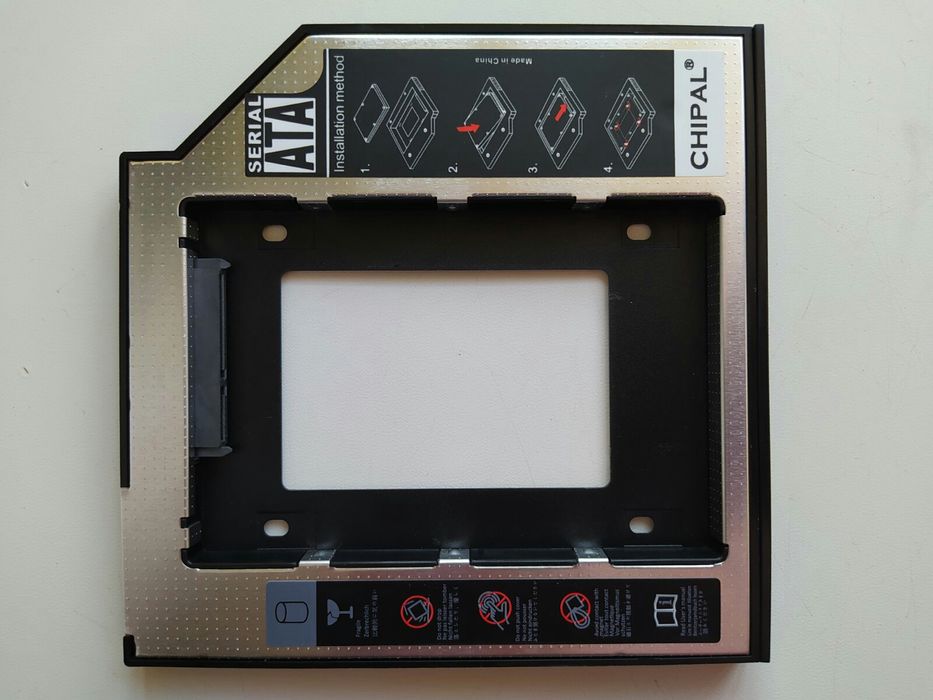 Optibay карман переходник для ноутбука SSD 9.5мм