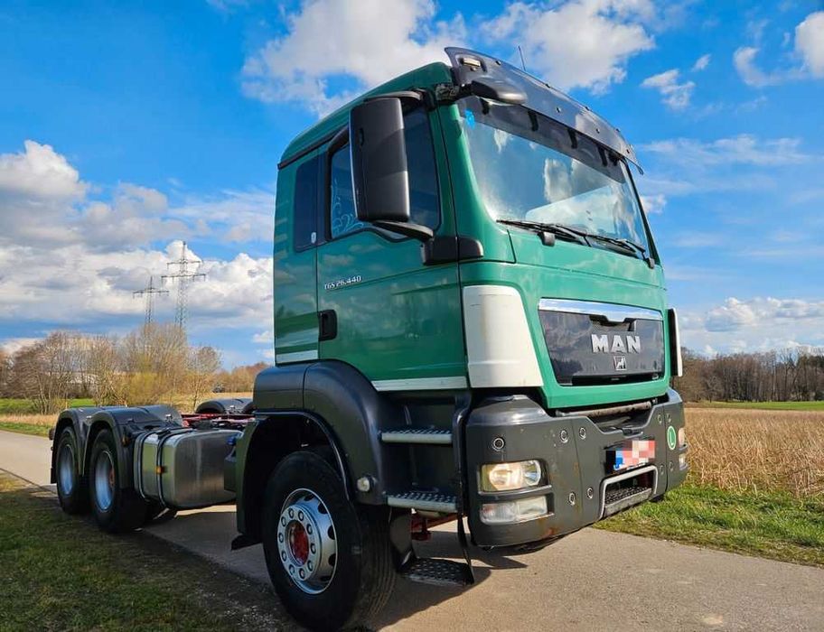 Шасі MAN TGS 26.440 під кран маніпулятор чи лісовоз кузов 5.6м 6х4