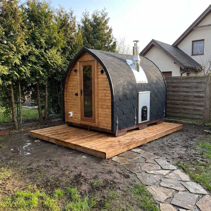 Sauna Ogrodowa OD RĘKI igloo 3 m