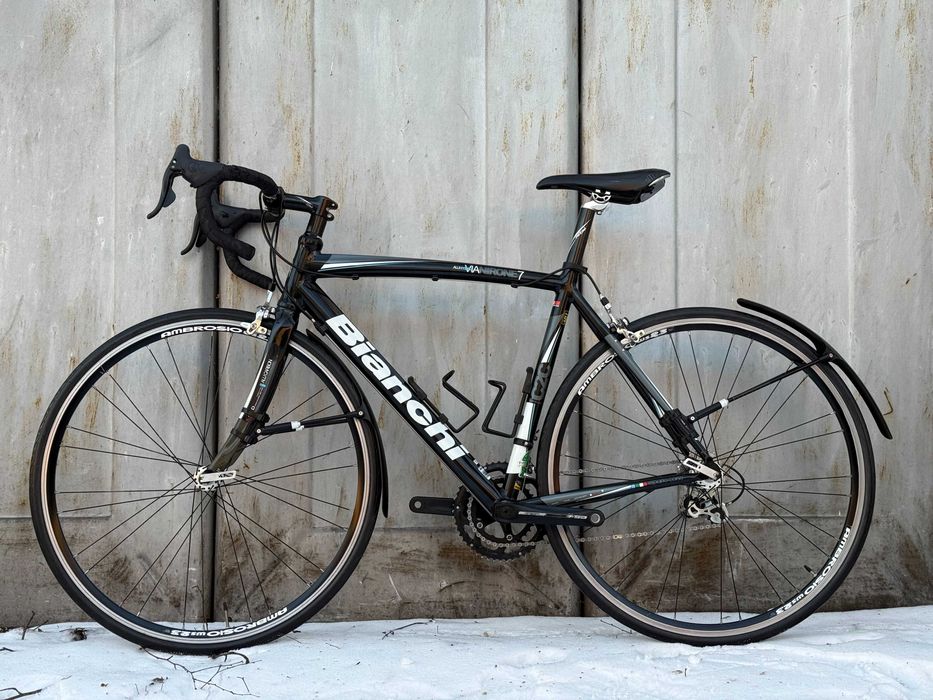 Італійський Bianchi Nirone 7 на Campagnolo Xenon\проми\вилка КАРБОН