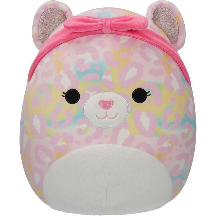 Squishmallows Miękka Maskotka Pluszowa Tęczowy Lampart Michaela 30cm
