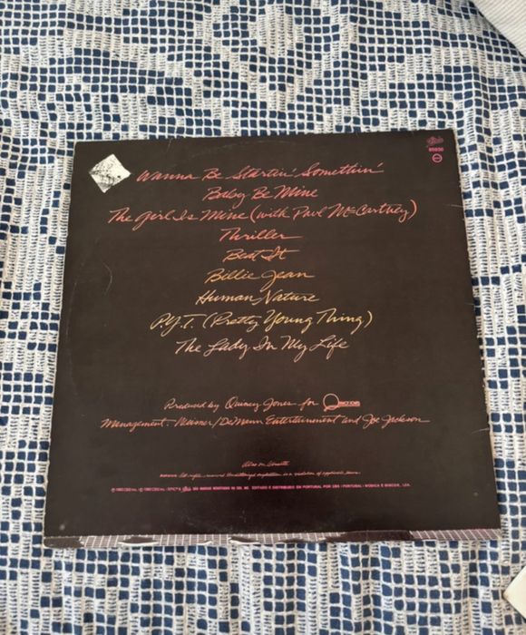 Vinil mickael jackson