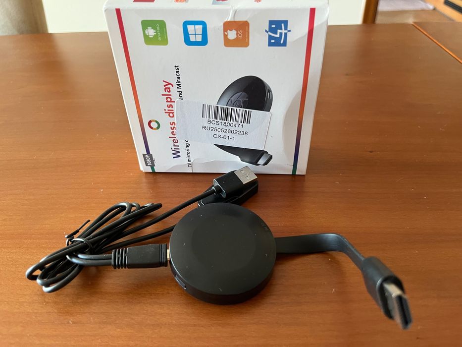 Transmissor HDMI Dongle Mirascreen G2