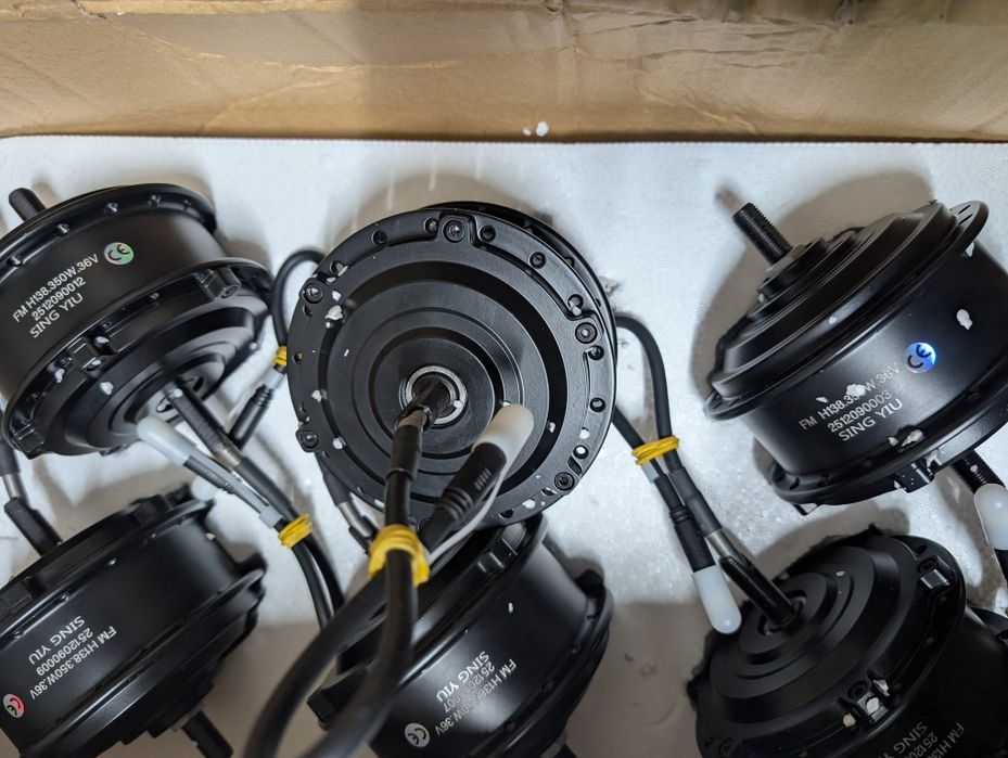 Мотор-колесо переднє для велосипеда 36-48V 350W