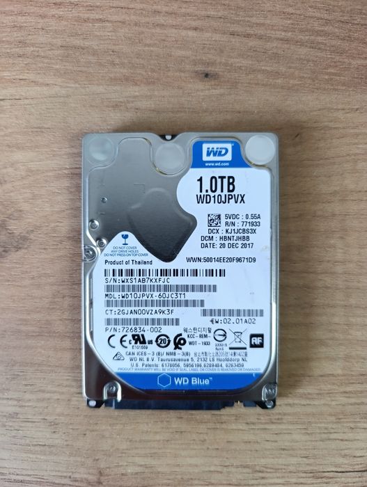 western digital blue 1tb 5400rpm 8mb - Купить электронику - Цены