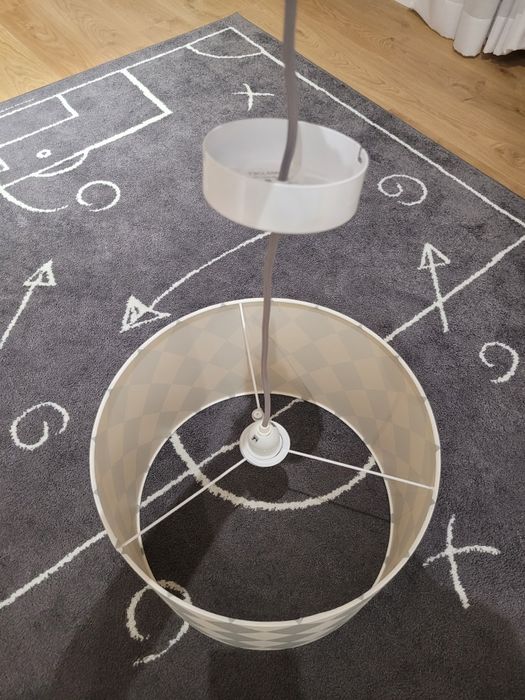 Lampa sufitowa romby