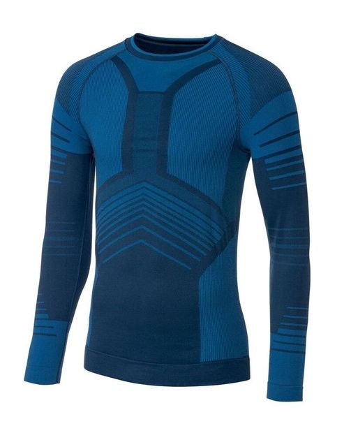 NIKE CRIVIT (S/M) термобелье мужское лонгслив кофта верх синяя терморе