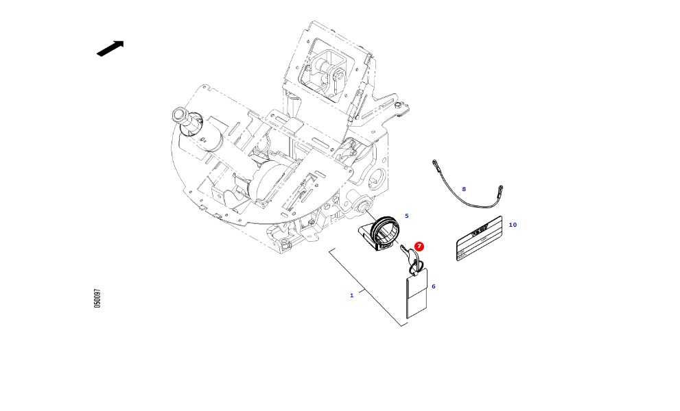 Klucz programowalny Fendt Immobilajzer, kluczyk