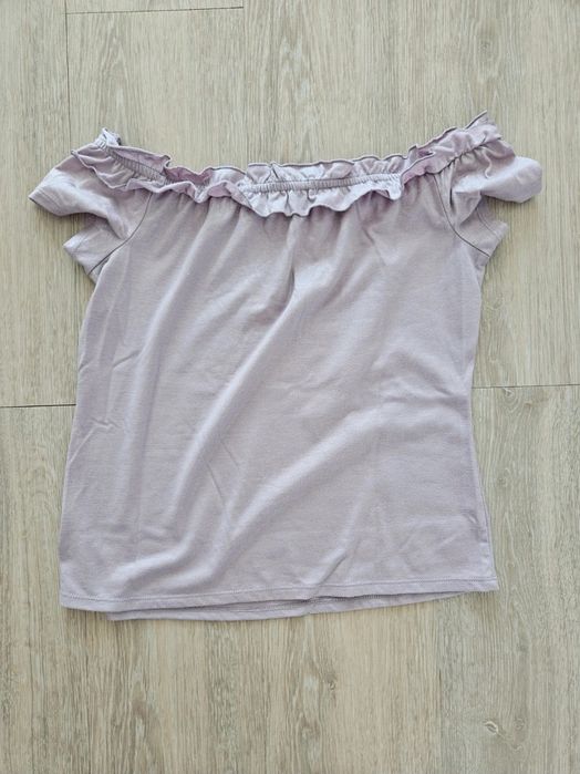 Top lilás metalizado Pedro Del Hierro S