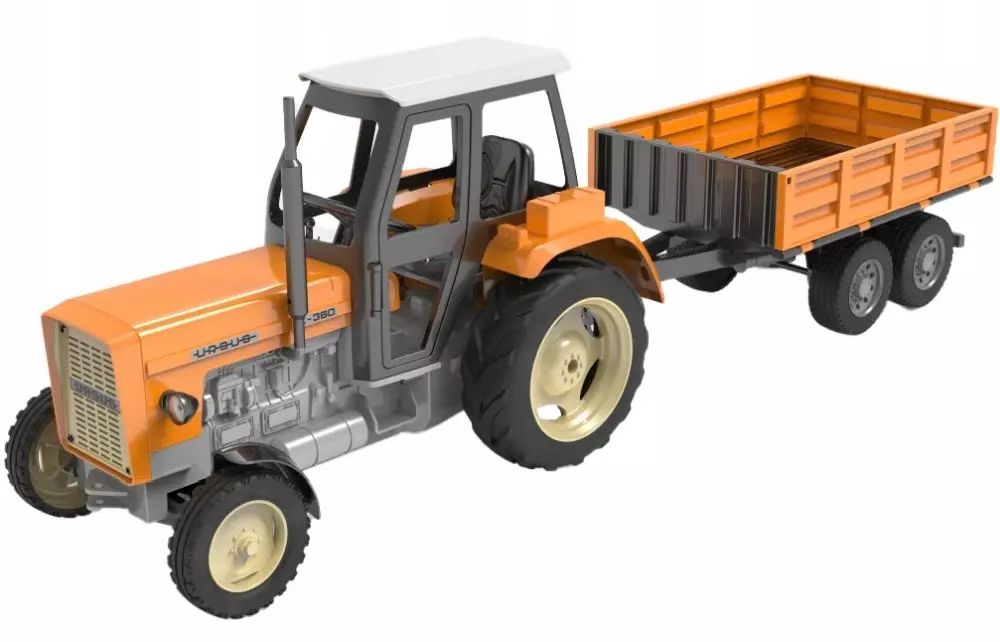 Double Eagle Traktor Ursus C-360 Z Przyczepą. Ata. Nowy Produkt
