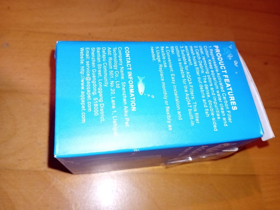 AQQA 4 x Фільтрувальні губки для акваріума