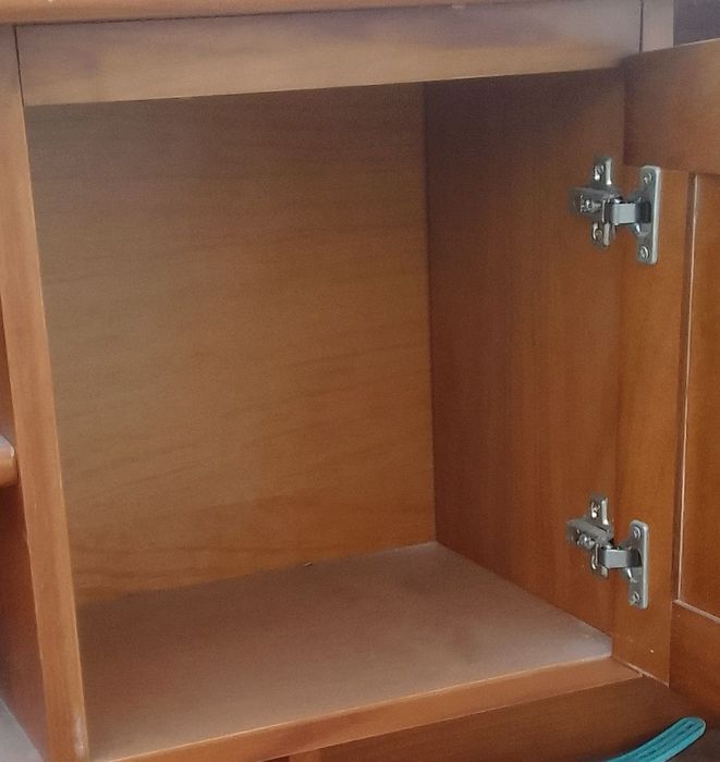 Armário de arrumação.