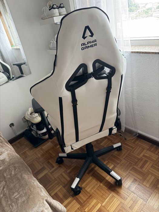 Cadeira Gaming Alpha Gamer Nimbus Branca
