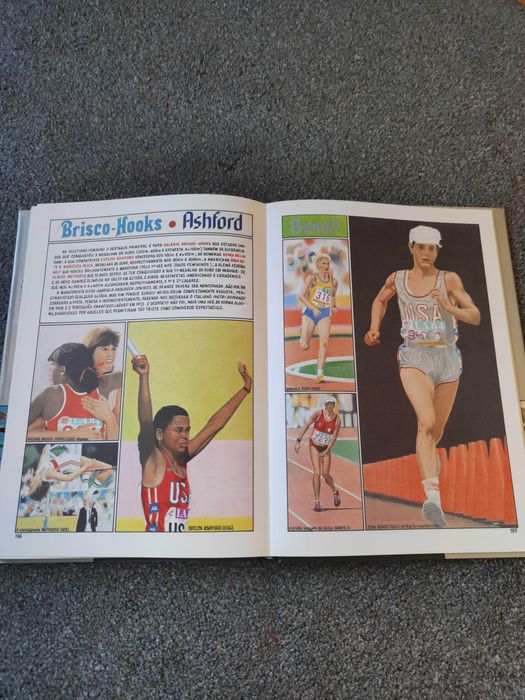 Livro Vintage Ilustrado: Jogos Olímpicos