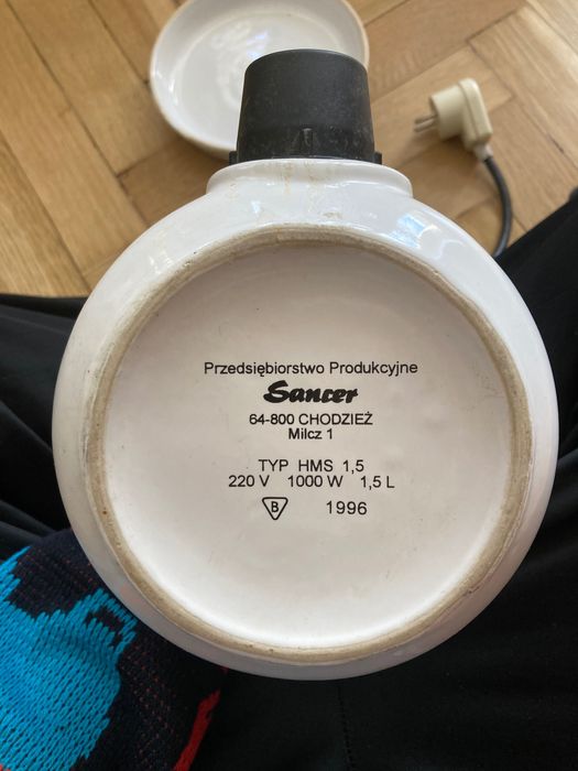 Czajnik ceramiczny elektryczny