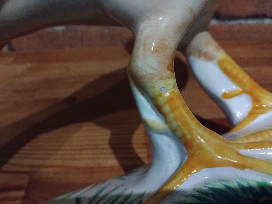 Faisão em porcelana