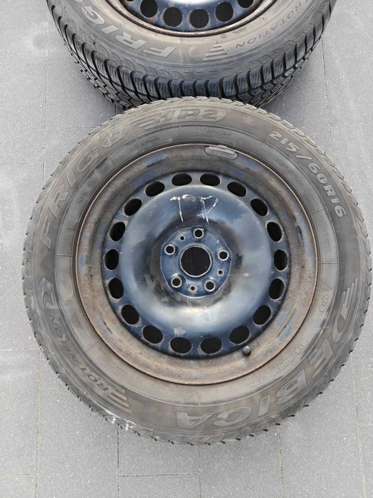 Komplet kół 5x112 VW 215/60/R16 23r. zima