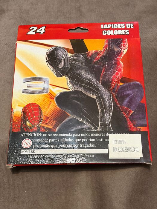 Kredki Spider-Man - 24 kolory