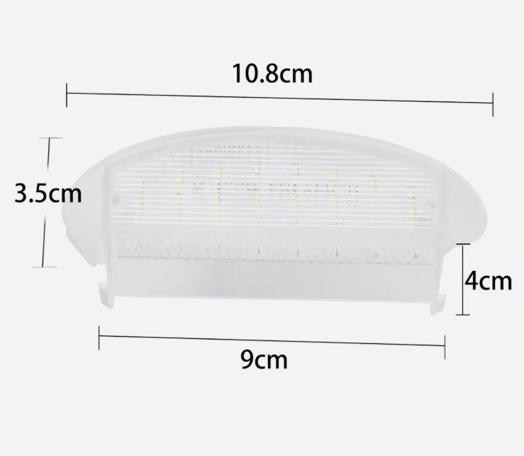 запчастини led подсветка номера Renault Clio Twingo