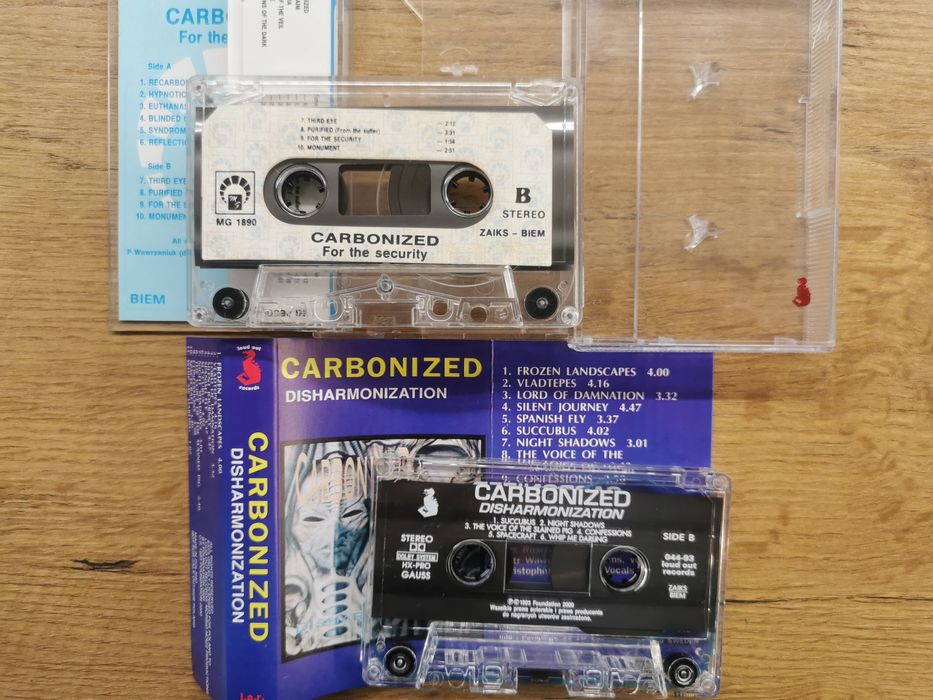 Carbonized – For the Security / Disharmonization | Unikatowe Kasety
