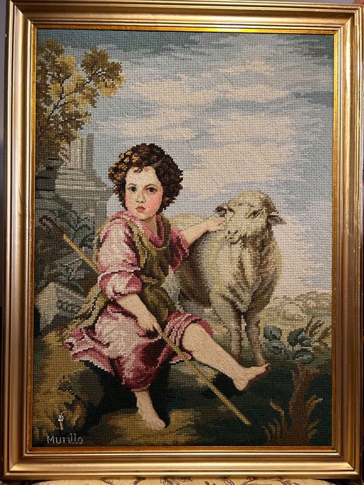 Гобелен в рамке ручной работы