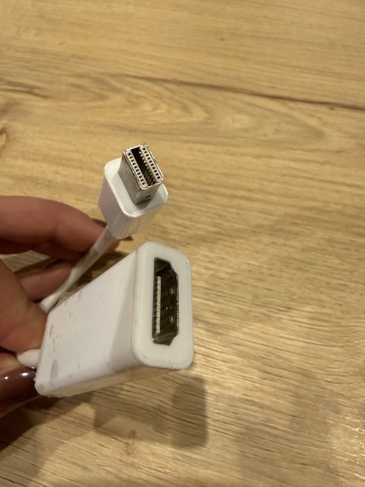 Перехідник Mini DisplayPort (Thunderbolt) – HDMI (білий)