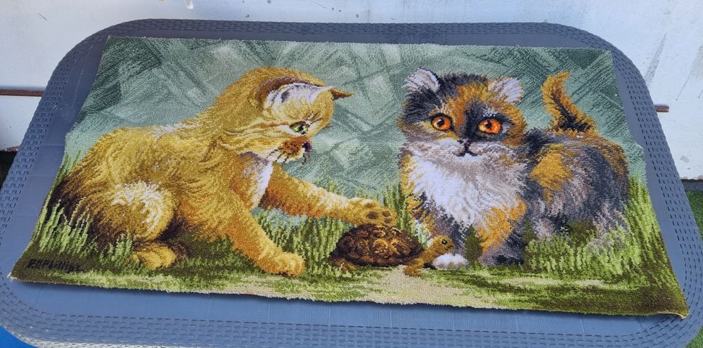 Quadro em Tapete para Parede Decoração Artesanato