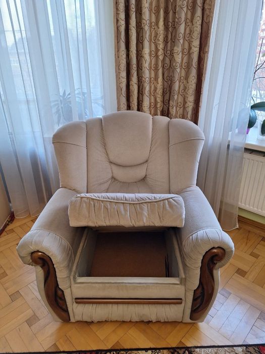 Мʼяка частина Диван 2  Крісла Vikom