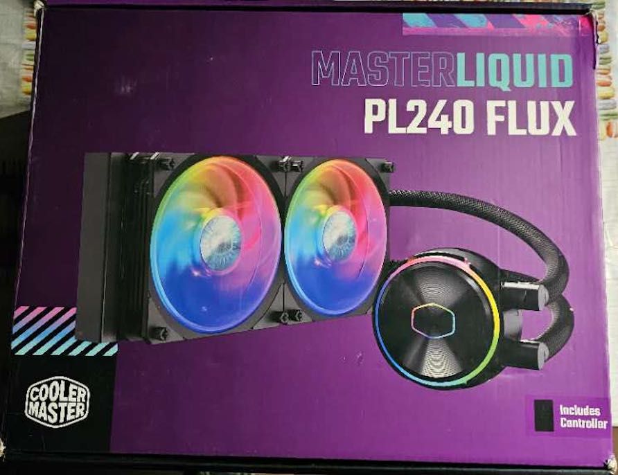 MasterLiquid PL240 Flux CPU Liquid Cooler