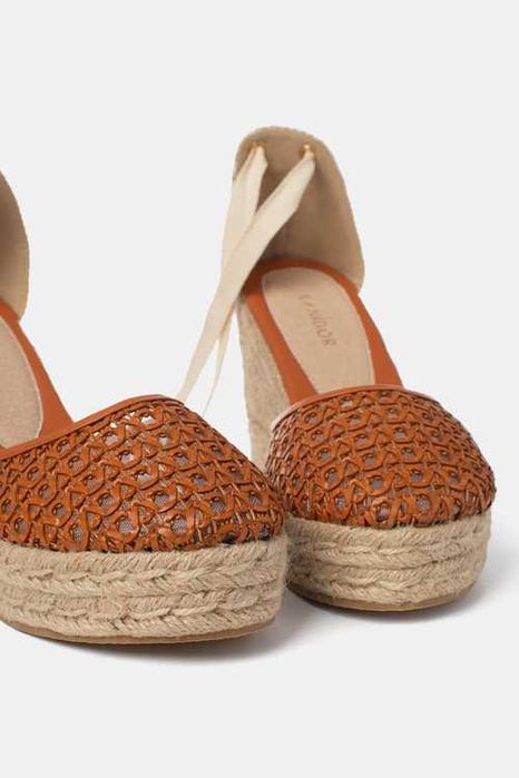 Sandálias de cunha da Lanidor